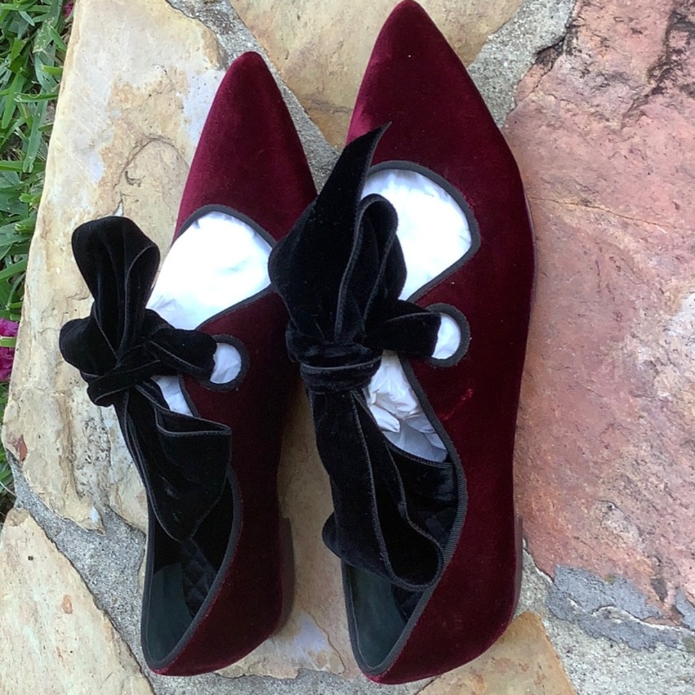 Tori Burch felt shoes